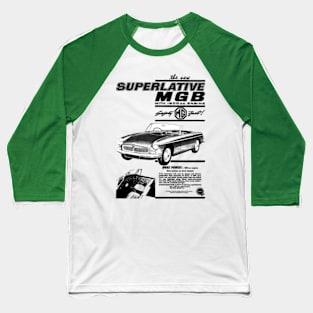 MGB - advert Baseball T-Shirt